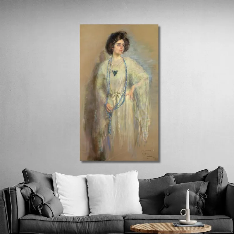 Laura In Weiß Alice Pike Barney