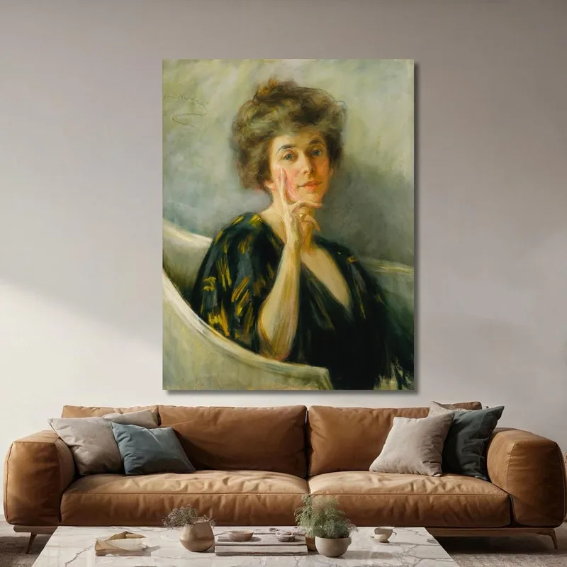 Selbstporträt In Ruhe Alice Pike Barney