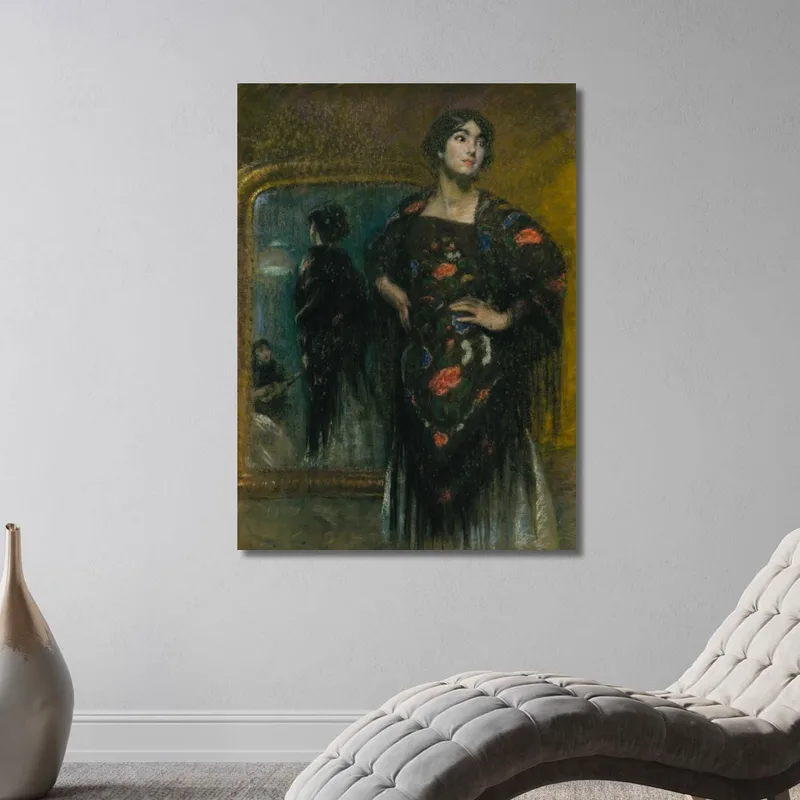 Der Spanische Schal Alice Pike Barney
