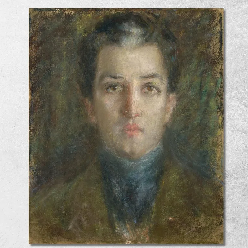 Il Giovane Diplomatico Signor Algara Alice Pike Barney quadro stampa su tela