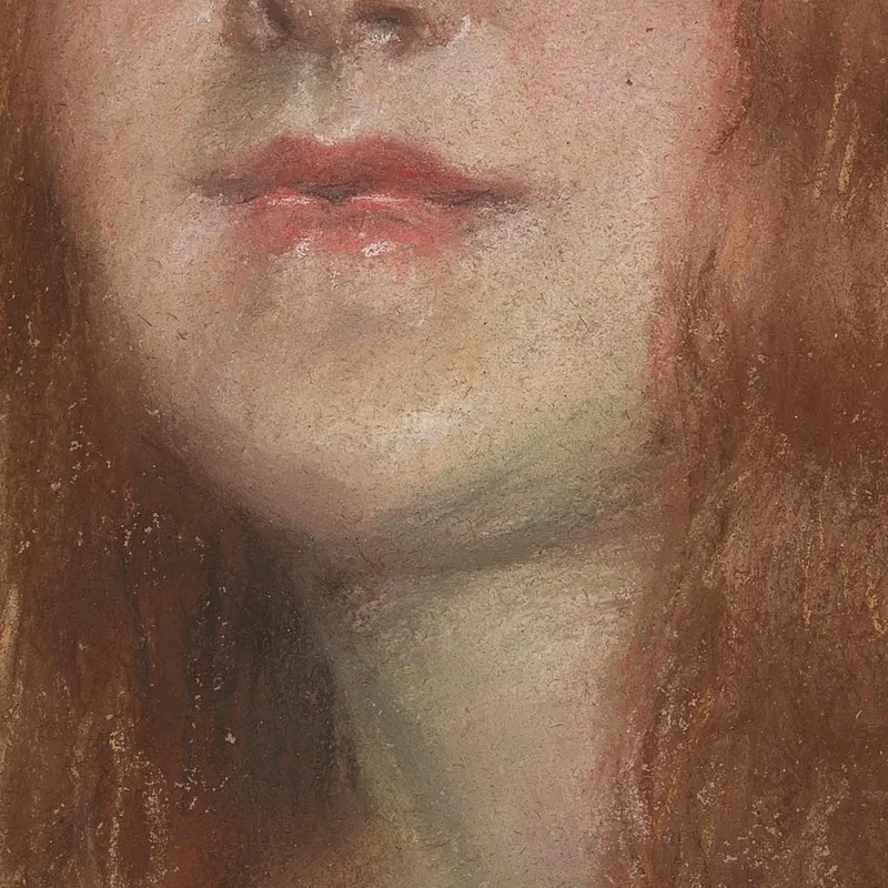 Mujer Con Cabello Rojo Alice Pike Barney