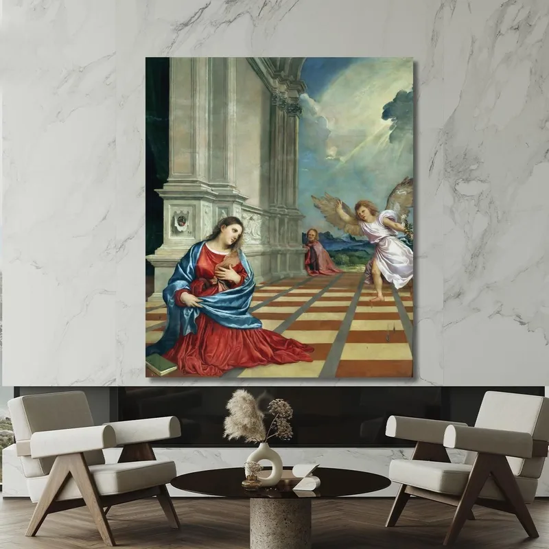 Annunciation Titian Tiziano Vecellio