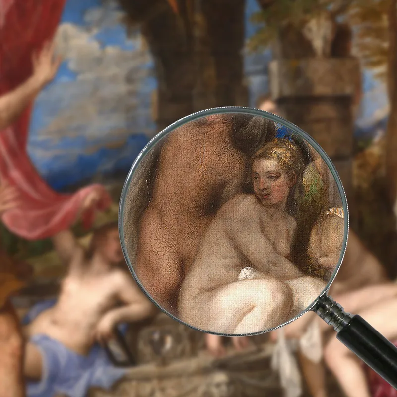 Diana Und Aktäon Titian Tiziano Vecellio