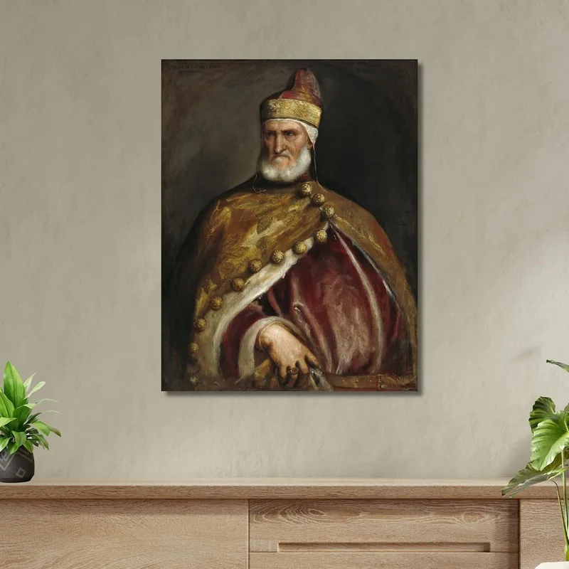 Doge Andrea Gritti Titian Tiziano Vecellio