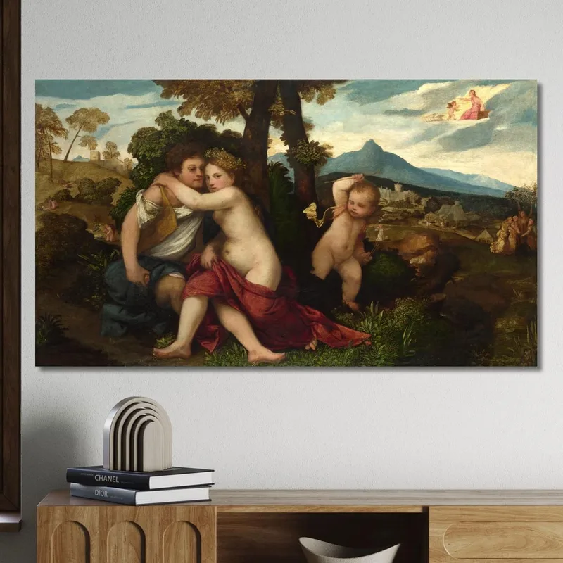 Mythological Scene Titian Tiziano Vecellio