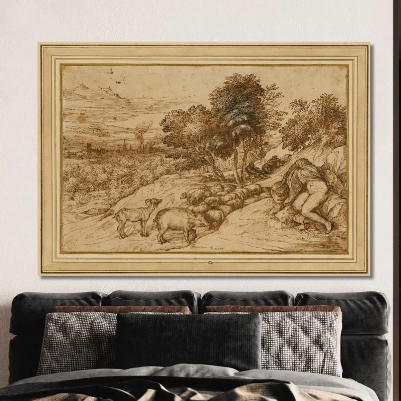 Pastoral Scene Titian Tiziano Vecellio