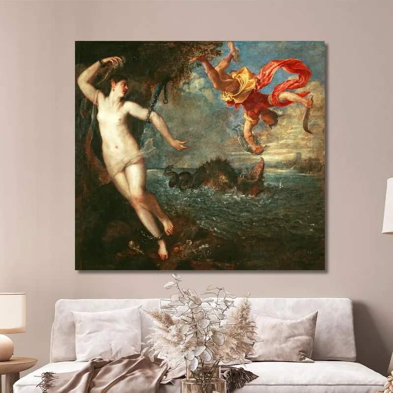 Perseus And Andromeda Titian Tiziano Vecellio