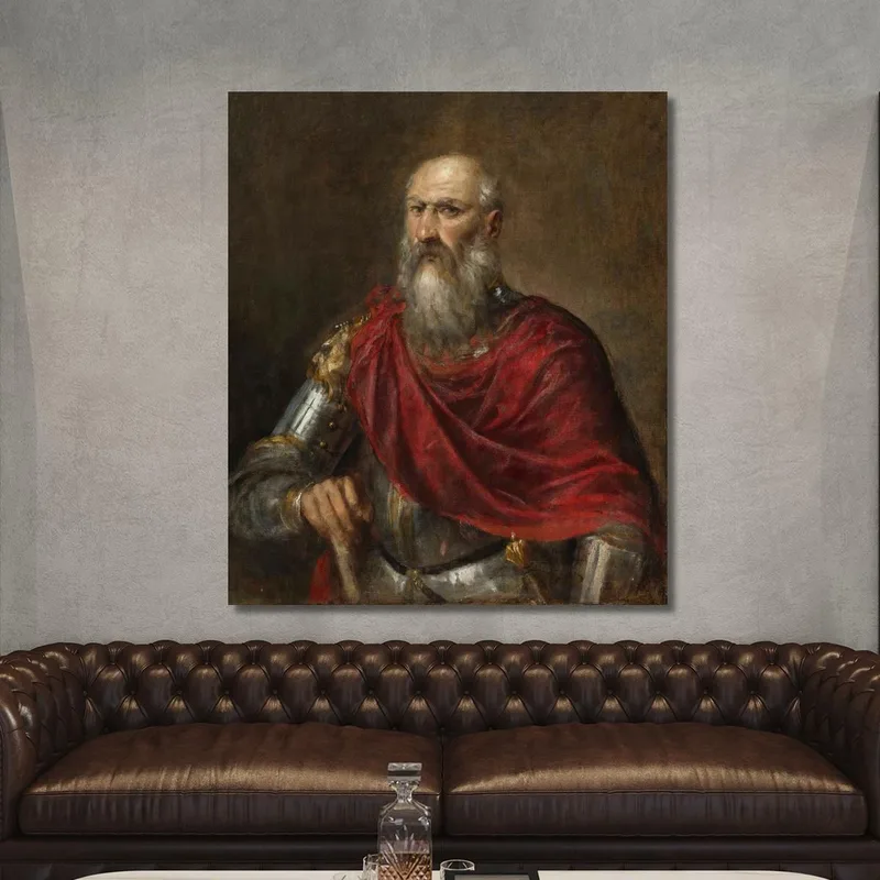Portrait Of An Admiral Titian Tiziano Vecellio