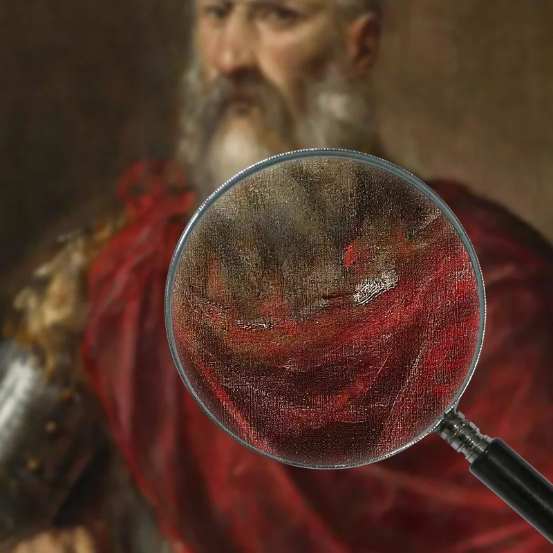 Portrait Of An Admiral Titian Tiziano Vecellio