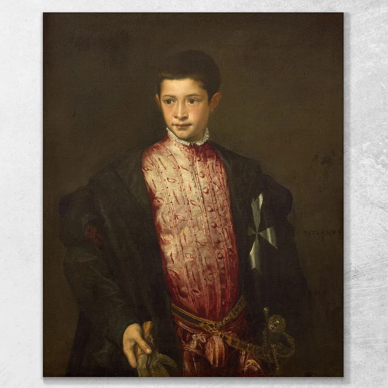 Ranuccio Farnese Titian Tiziano Vecellio