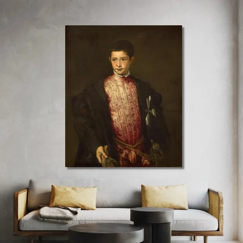 Ranuccio Farnese Titian Tiziano Vecellio