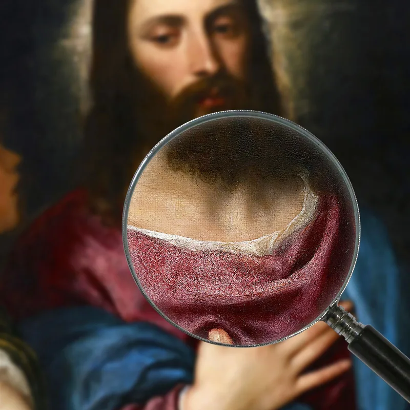 Die Versuchung Christi Titian Tiziano Vecellio