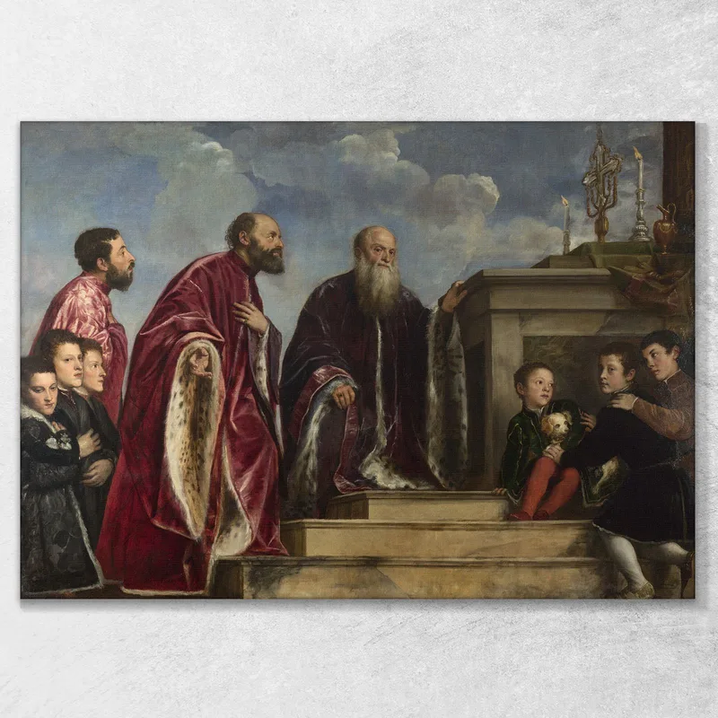 The Vendramin Family Titian Tiziano Vecellio