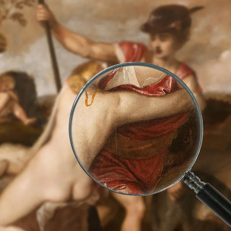Venus And Adonis 1550 Titian Tiziano Vecellio