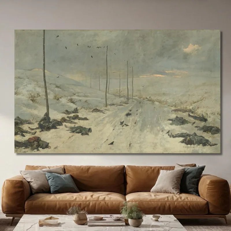 Dopo Il Combattimento Vasily Vereshchagin