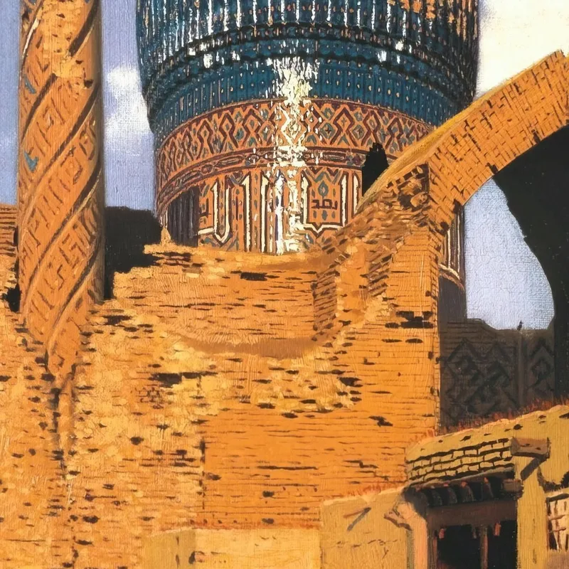 Gur-Emir-Mausoleum. Samarkand Vasily Vereshchagin