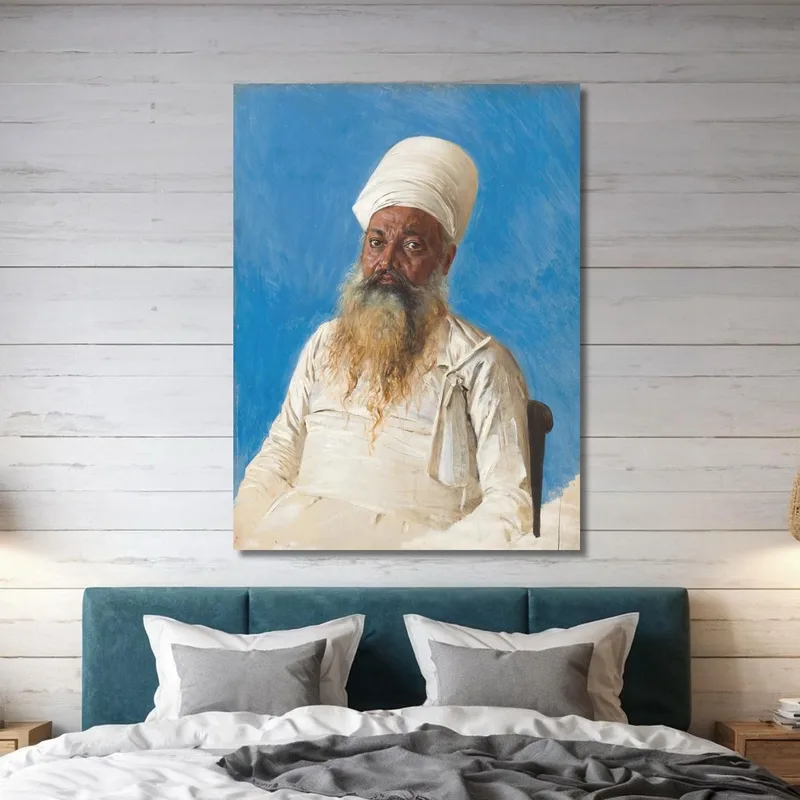 Sacerdote Parsi Adoratore Del Fuoco. Bombay Vasily Vereshchagin