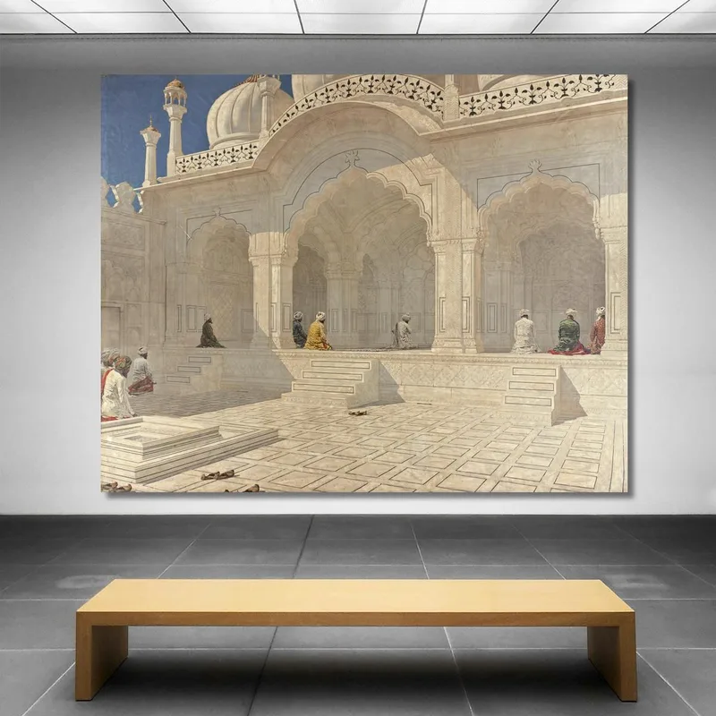 Mezquita De La Perla En Delhi Vasily Vereshchagin