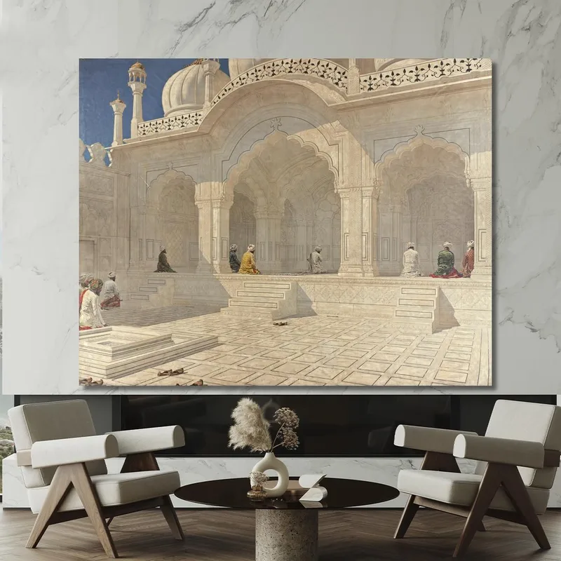 Mezquita De La Perla En Delhi Vasily Vereshchagin
