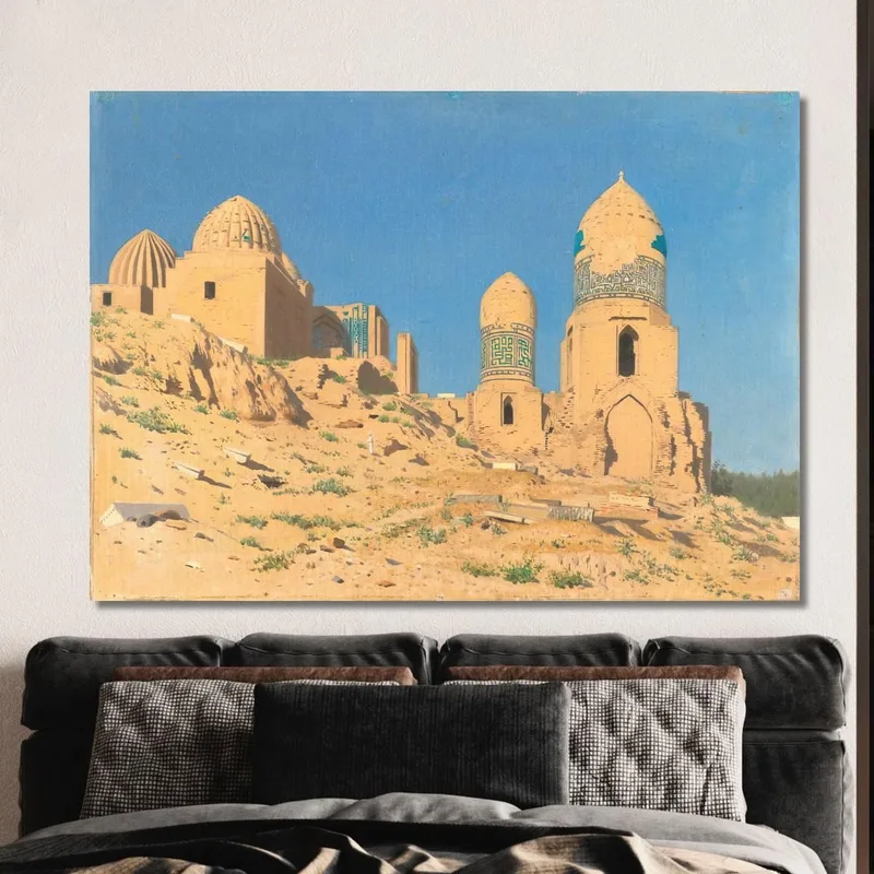 Mausolée De Shah-I-Zinda À Samarcande Vasily Vereshchagin