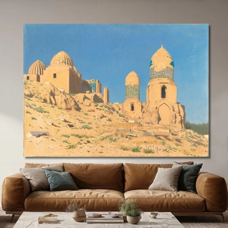 Mausolée De Shah-I-Zinda À Samarcande Vasily Vereshchagin
