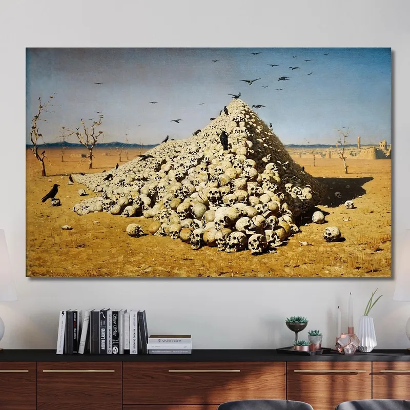 Die Apotheose Des Krieges Vasily Vereshchagin