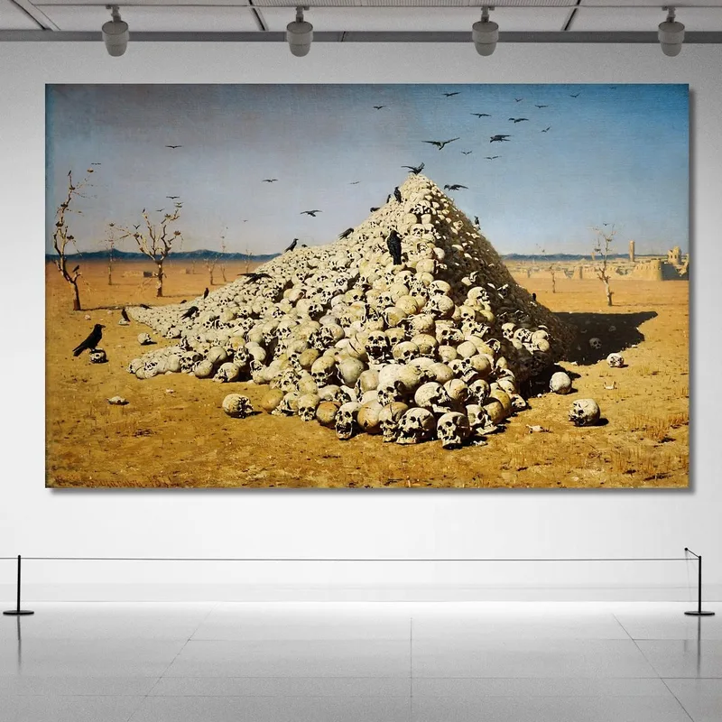 Die Apotheose Des Krieges Vasily Vereshchagin