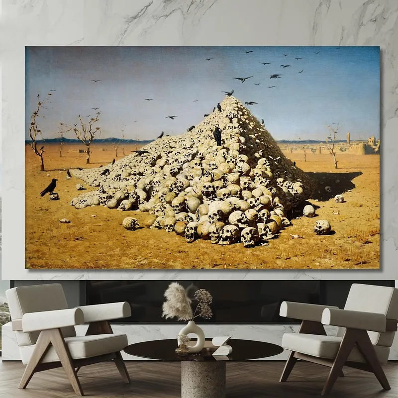 Die Apotheose Des Krieges Vasily Vereshchagin