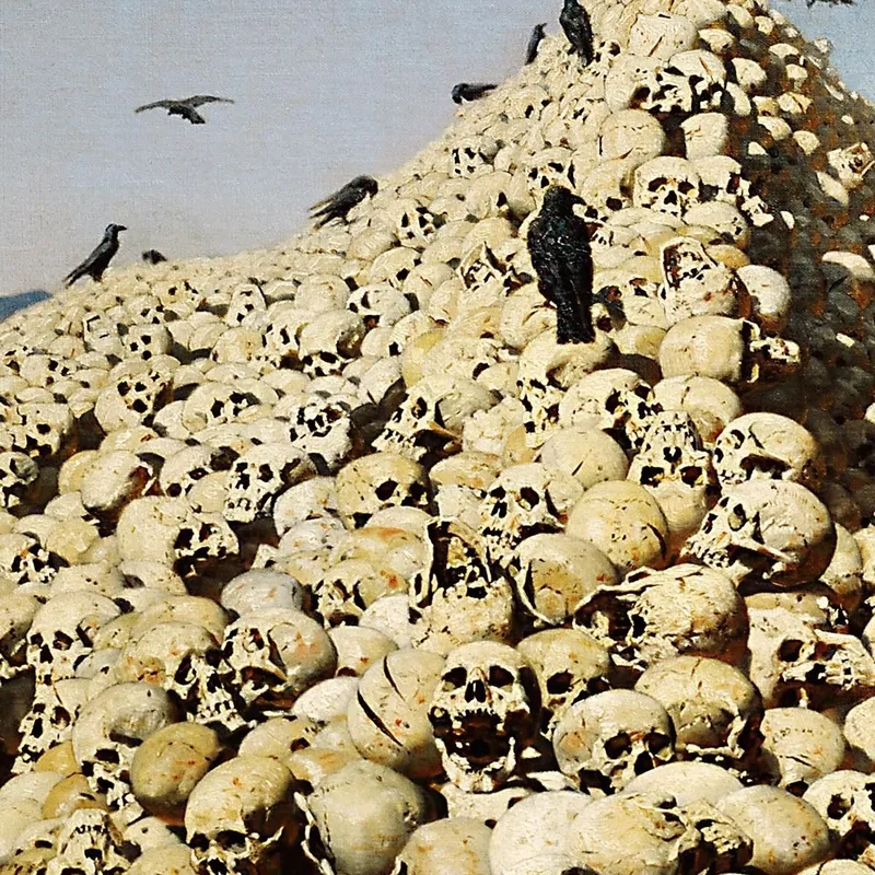Die Apotheose Des Krieges Vasily Vereshchagin