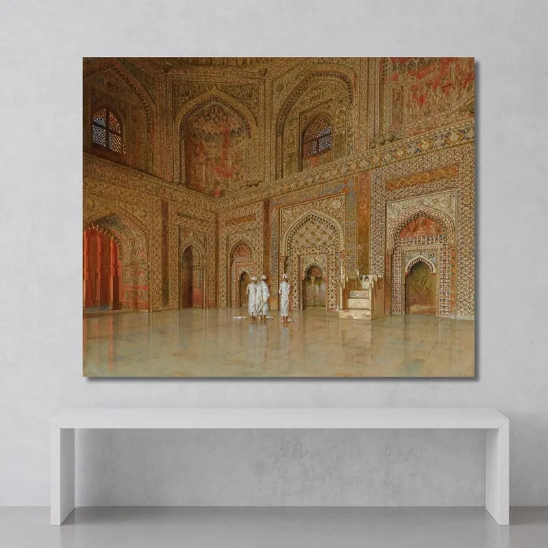 La Moschea Principale A Futtehpore Sikri Vasily Vereshchagin