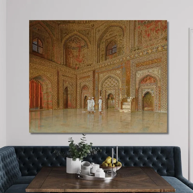 La Moschea Principale A Futtehpore Sikri Vasily Vereshchagin