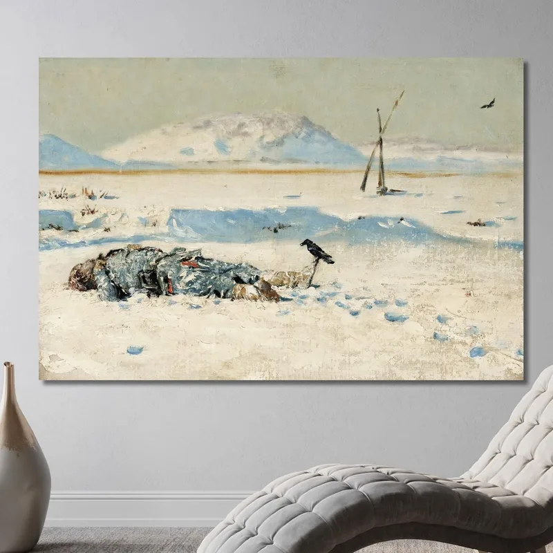 El Soldado Caído Vasily Vereshchagin