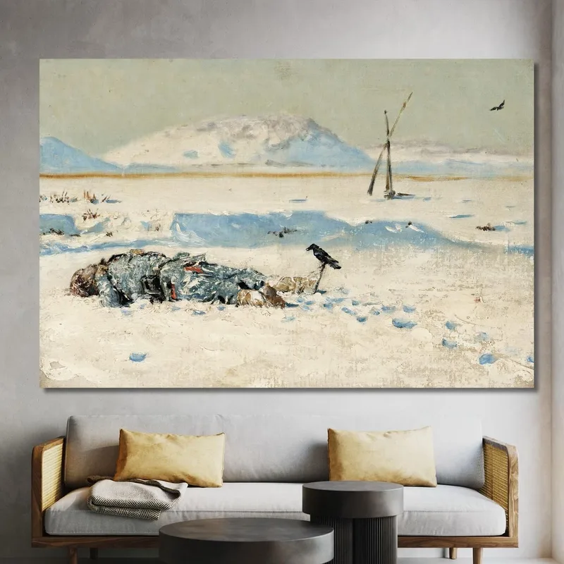 El Soldado Caído Vasily Vereshchagin