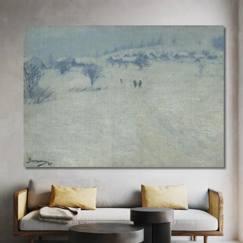 Winterlandschaft Vasily Vereshchagin