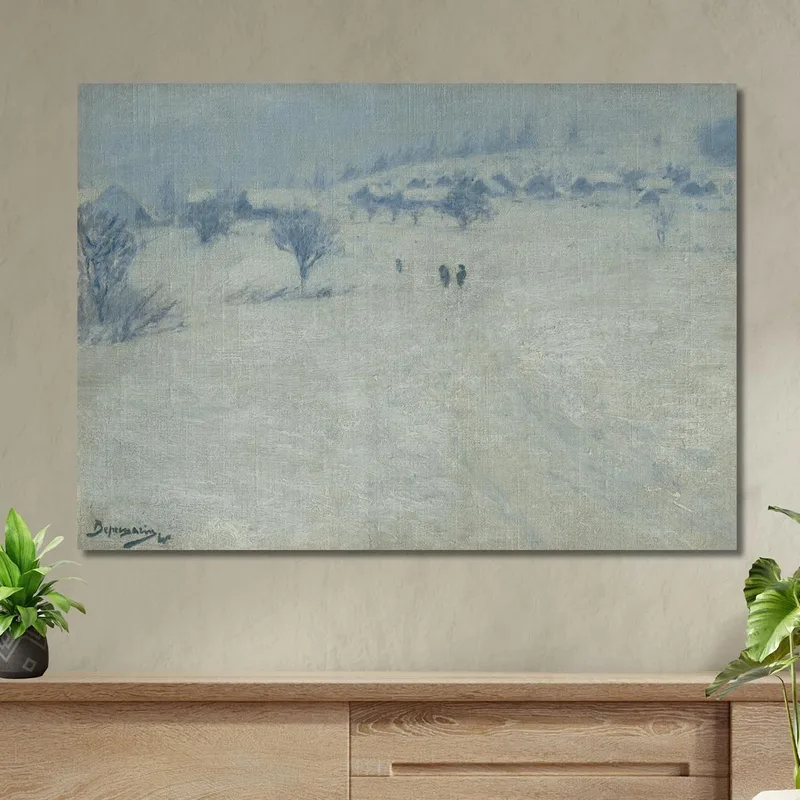 Winterlandschaft Vasily Vereshchagin