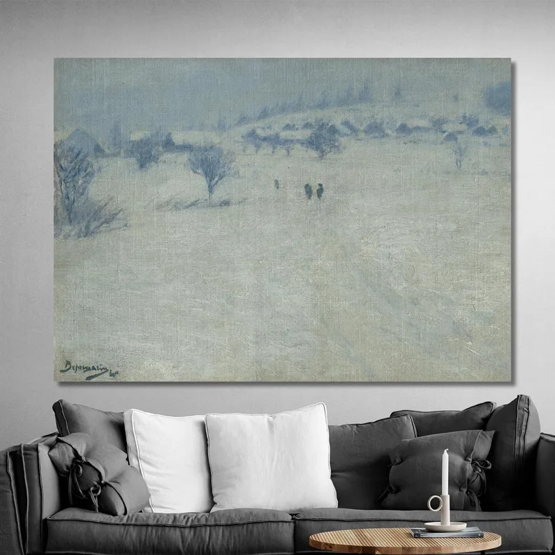 Winterlandschaft Vasily Vereshchagin