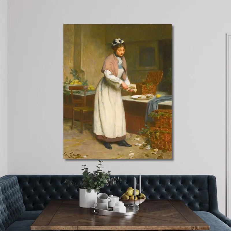 La Vendedora De Ostras Victor Gabriel Gilbert