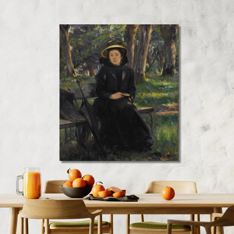 Die Große Sonntägliche Ruhe Frau Victor Gilbert Victor Gabriel Gilbert