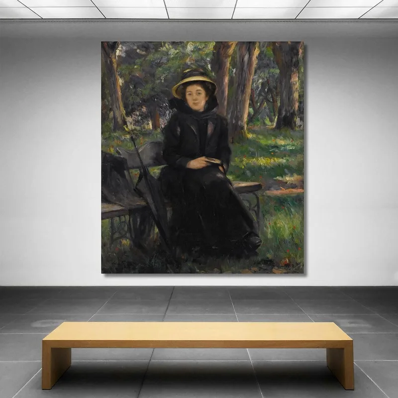Die Große Sonntägliche Ruhe Frau Victor Gilbert Victor Gabriel Gilbert