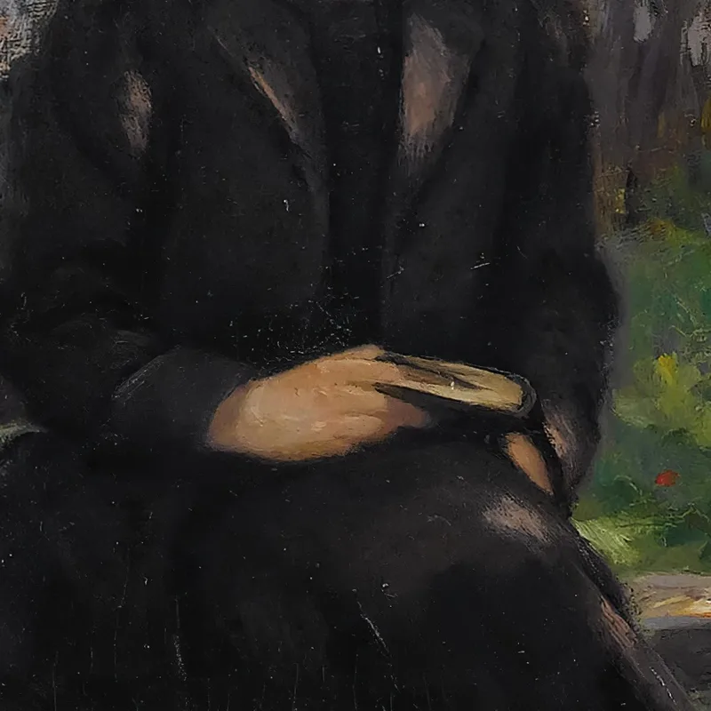 Die Große Sonntägliche Ruhe Frau Victor Gilbert Victor Gabriel Gilbert