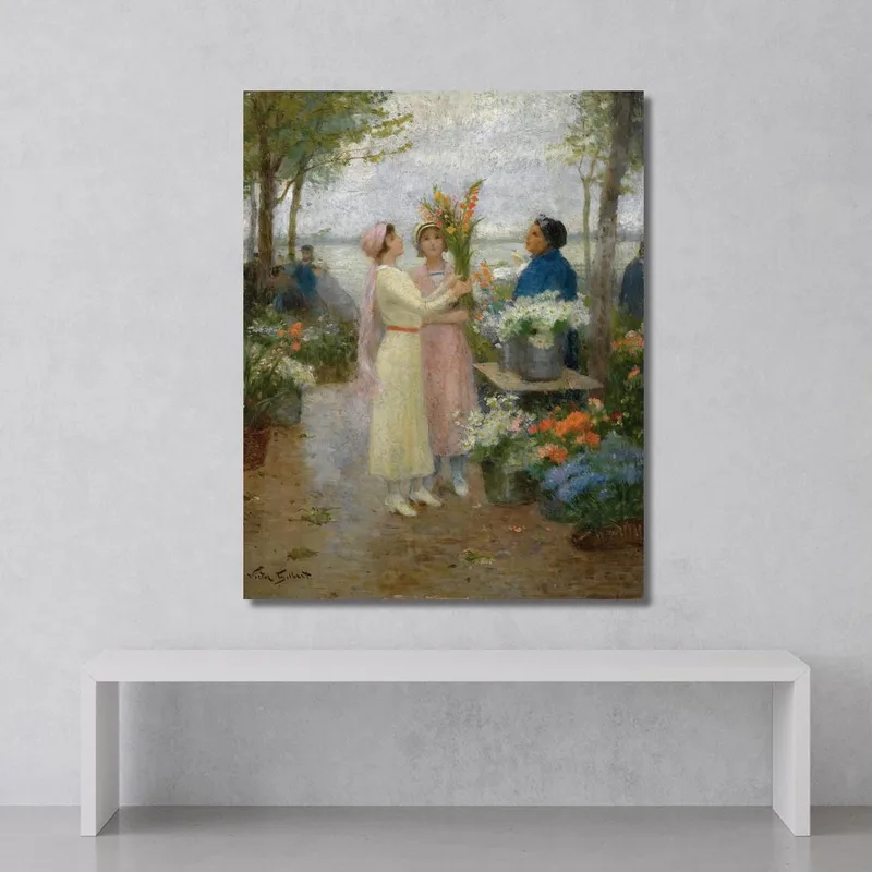 Los Gladiolos Victor Gabriel Gilbert