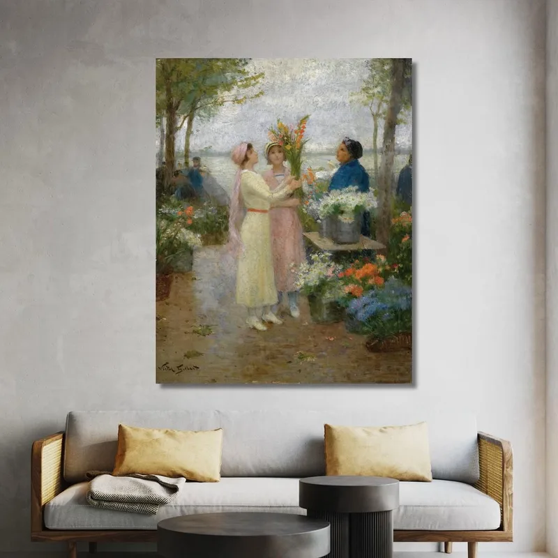 Los Gladiolos Victor Gabriel Gilbert