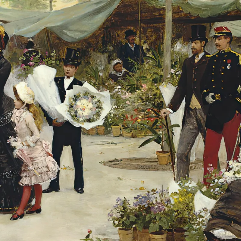 El Mercado Inferior París Victor Gabriel Gilbert