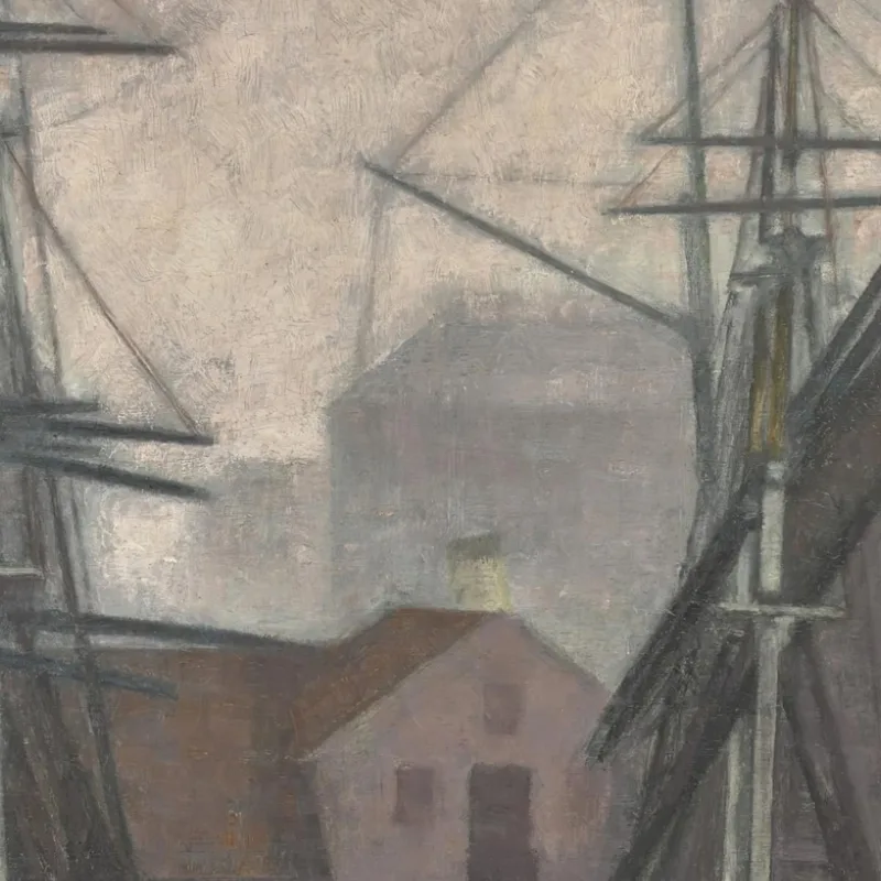 Molo Del Commercio Della Groenlandia, Christianshavn, Copenaghen Vilhelm Hammershøi