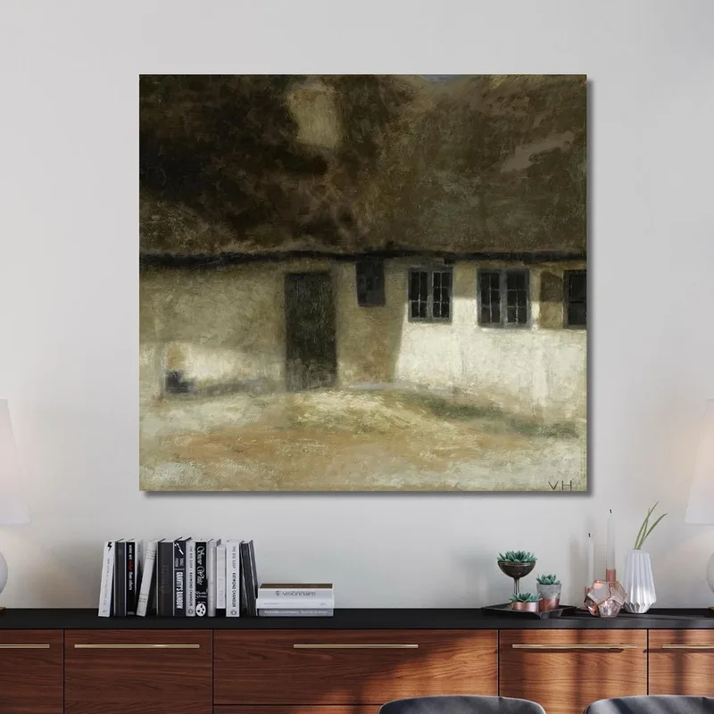 Ecke Eines Bauernhofs Vilhelm Hammershøi