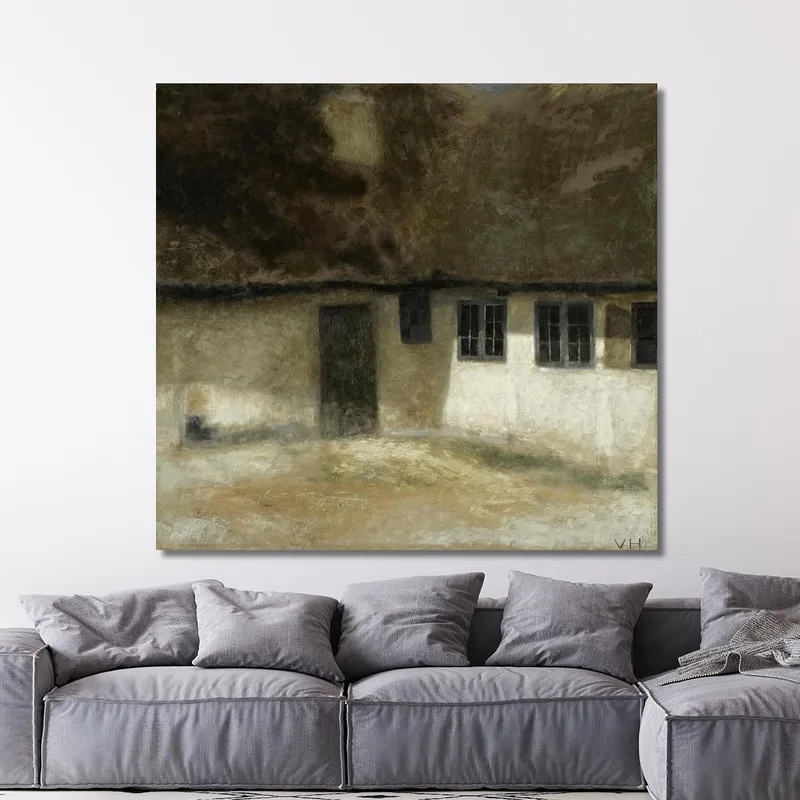 Ecke Eines Bauernhofs Vilhelm Hammershøi