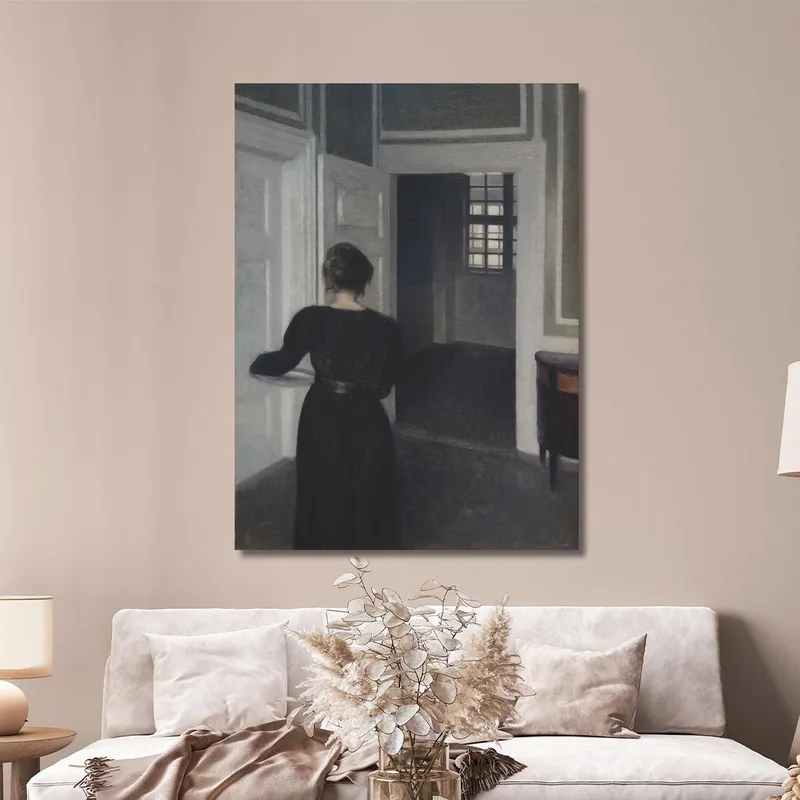 Ida In Un Interno Vilhelm Hammershøi