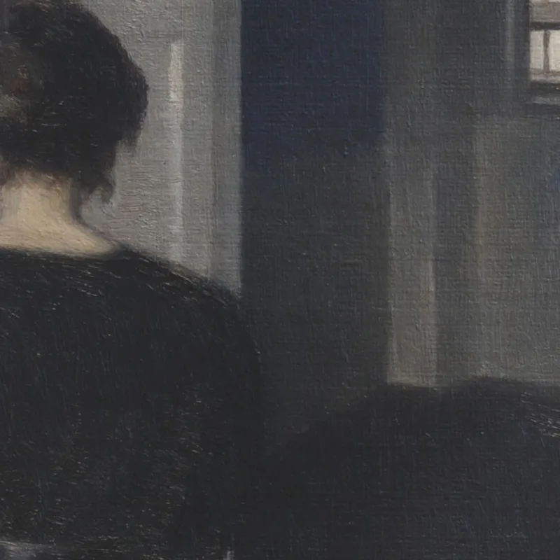 Ida In Un Interno Vilhelm Hammershøi