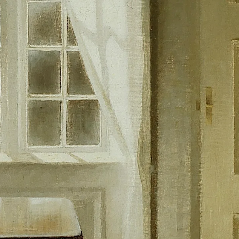 Intérieur Avec Une Dame Vilhelm Hammershøi