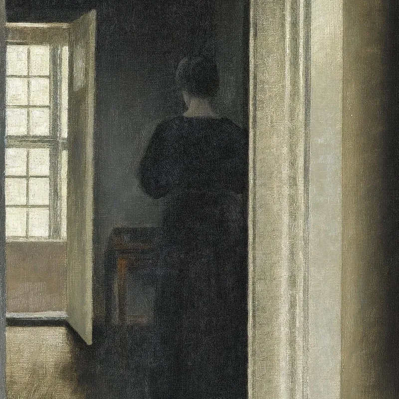 Interno. Strandgade 30 Vilhelm Hammershøi